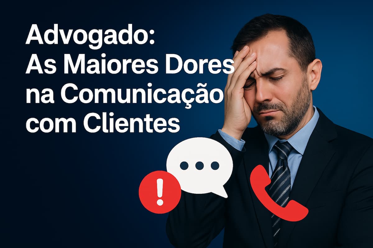 As 5 Maiores Dores da Comunicação Entre Advogados e Clientes: Um Diagnóstico Preciso - Vitor Fontenele
