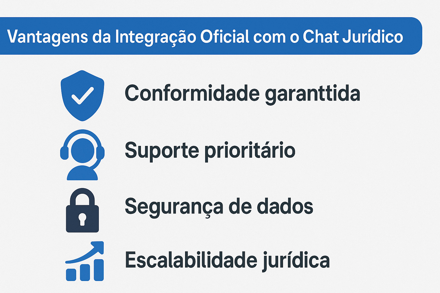 Diferenciais do Chat Jurídico como parceiro oficial Meta