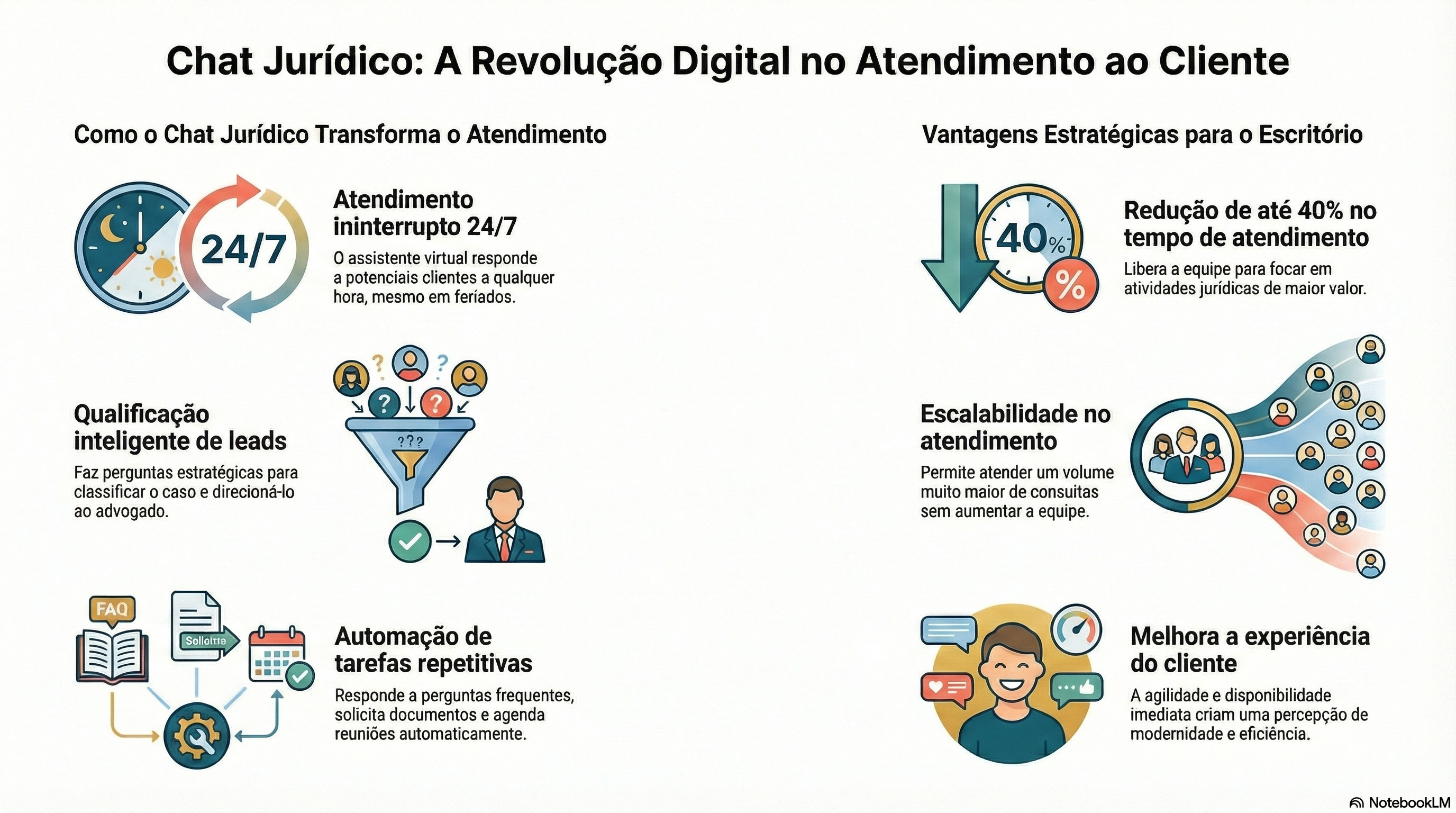 Chat Jurídico no escritório digital